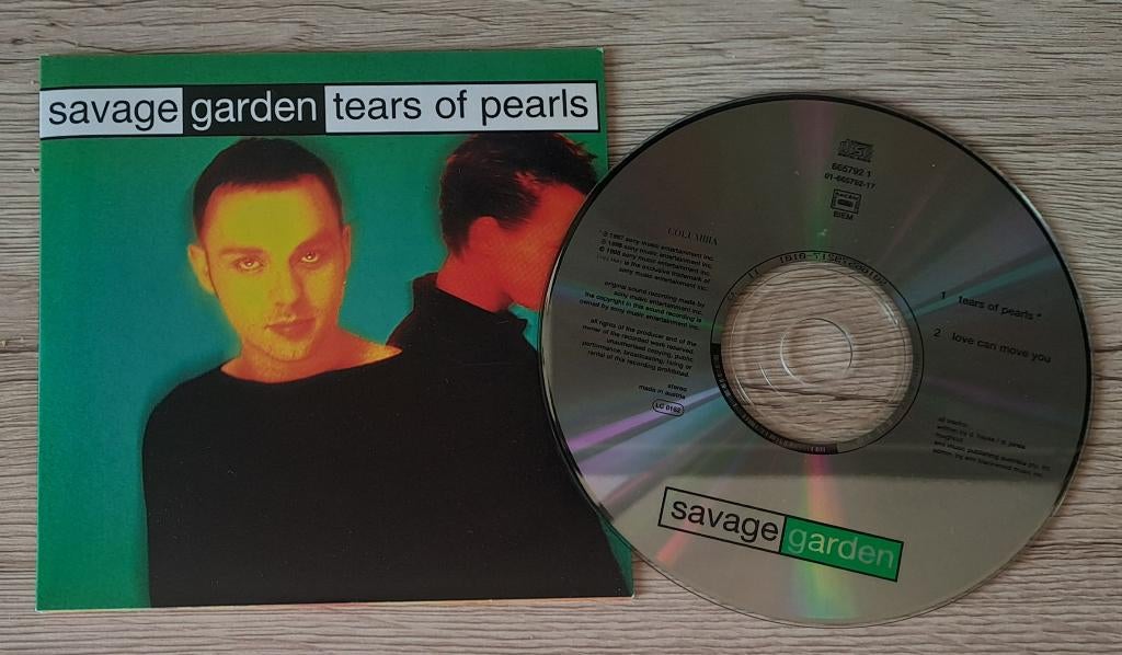 Savage Garden - Tears of Pearls, CD & DVD, CD Singles, 1 single, Enlèvement ou Envoi, Comme neuf, Pop