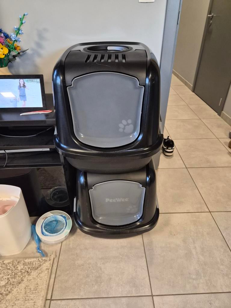 2 xl kattenbakje + vuilbakje voor kattengrind, Dieren en Toebehoren, Ophalen