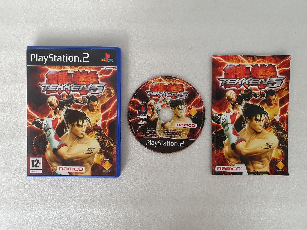 PS2: Tekken 5, Consoles de jeu & Jeux vidéo, Enlèvement ou Envoi, Utilisé