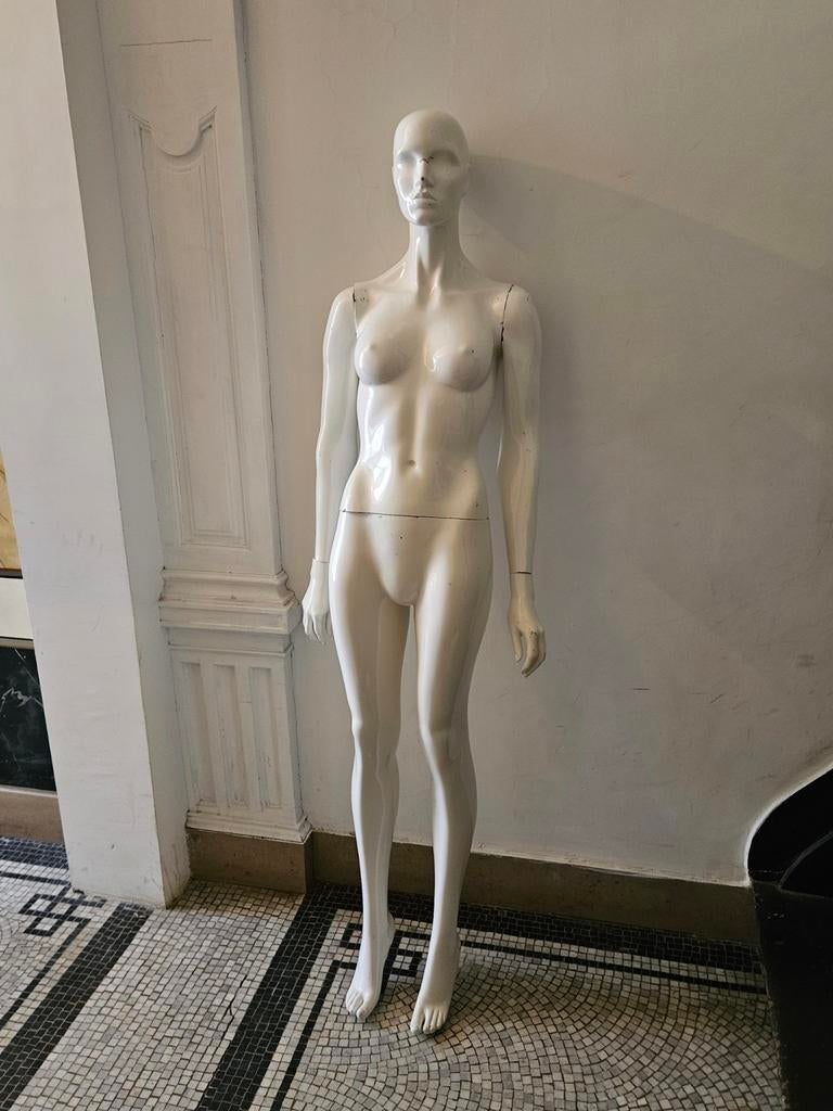 Etalagepop paspop - vrouwelijk, Antiek en Kunst, Ophalen