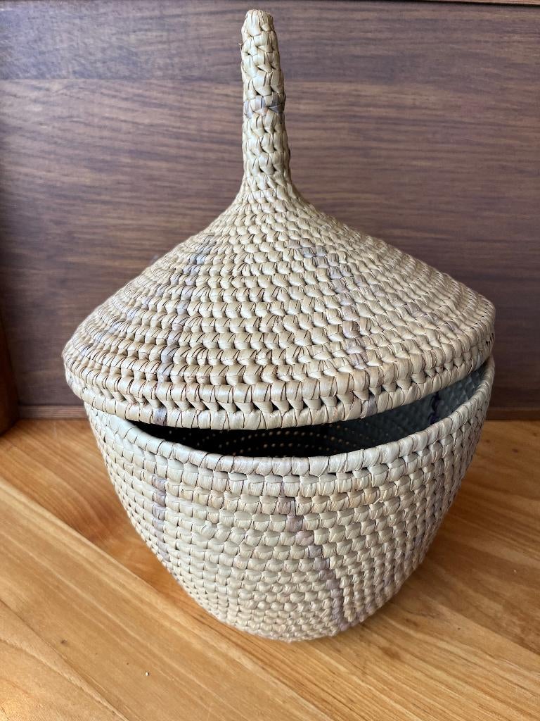 Très grand panier tutsi authentique, Antiquités & Art, Enlèvement ou Envoi