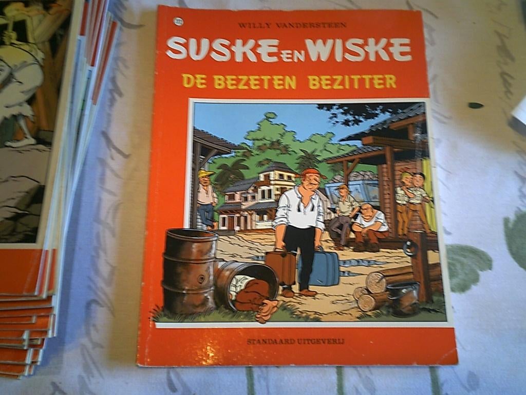 Suske en wiske oude cover deel 6, Boeken, Stripverhalen, Gelezen, Meerdere stripboeken, Ophalen of Verzenden