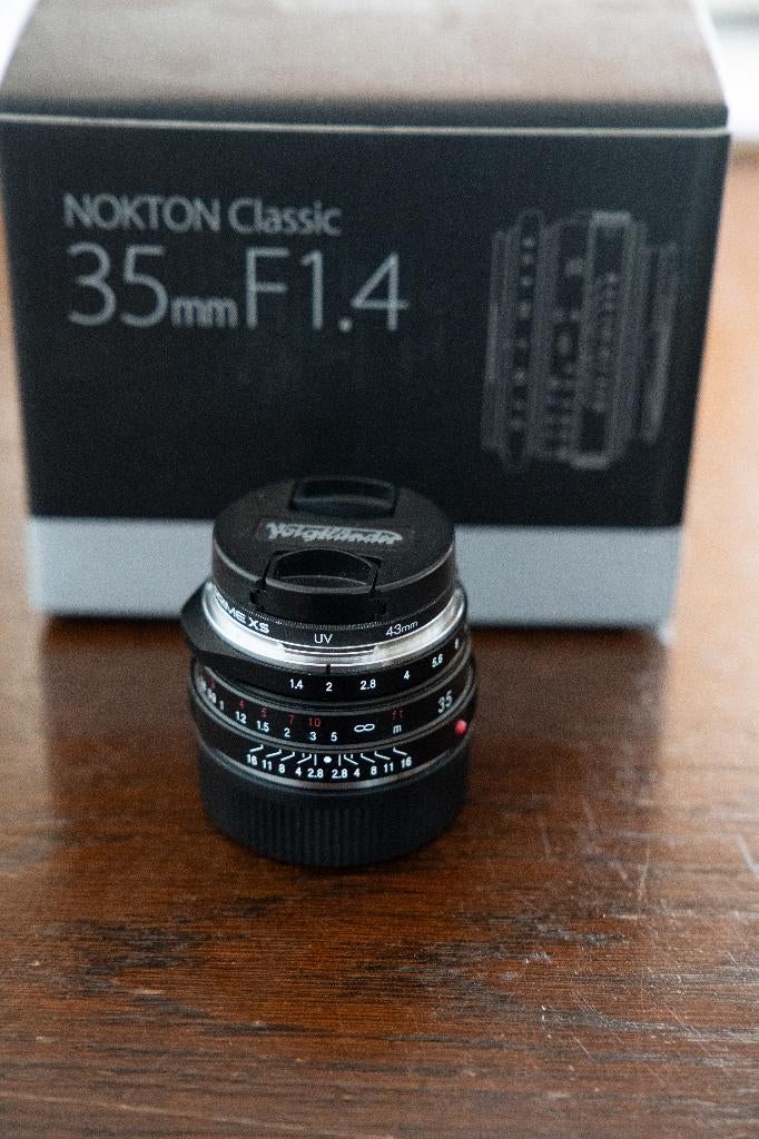Voigtlander Nokton Classic 35 mm F1.4 II CM, Ophalen, Nieuw, Standaardlens