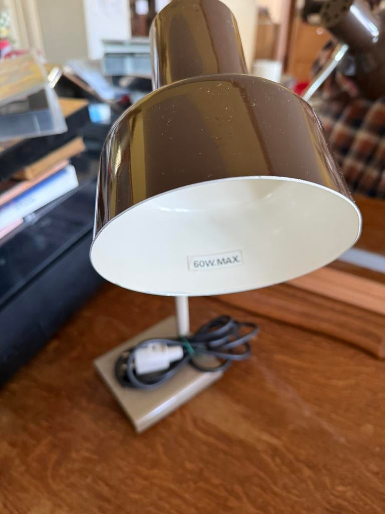 Bureaulamp, Huis en Inrichting, Lampen | Tafellampen, Ophalen of Verzenden, Gebruikt, Overige materialen, Minder dan 50 cm