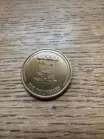 pièce de monnaie Tournai 100 Tourelles 1982, Timbres & Monnaies, Enlèvement ou Envoi, Monnaie en vrac