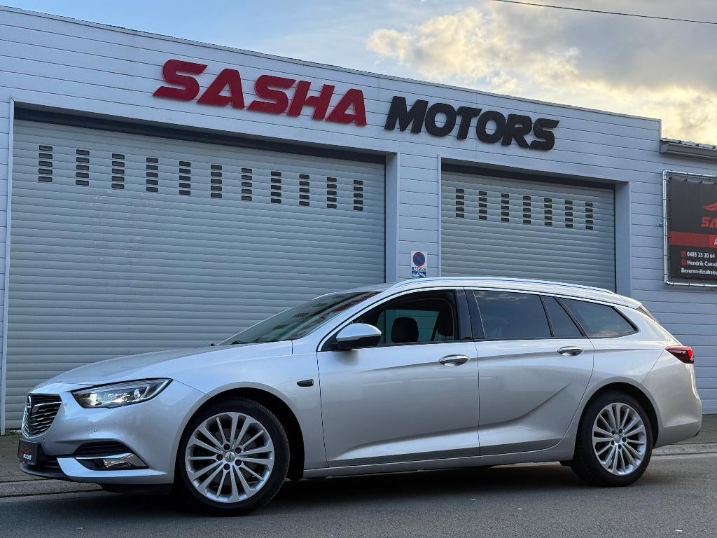 Opel Insignia Tourer 1.5 Turbo Automaat 165PK | 12MGarantie, Stof, Bedrijf, 5 deurs, Zilver of Grijs