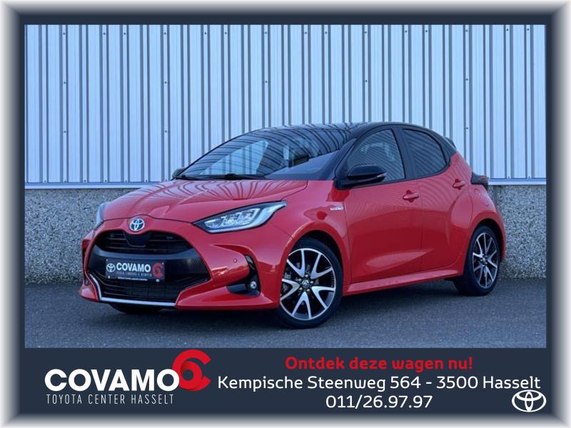 Toyota Yaris Hybrid Premiere / 39.000 KM !!!, Autos, Toyota, Rouge, Achat, Entreprise, Noir