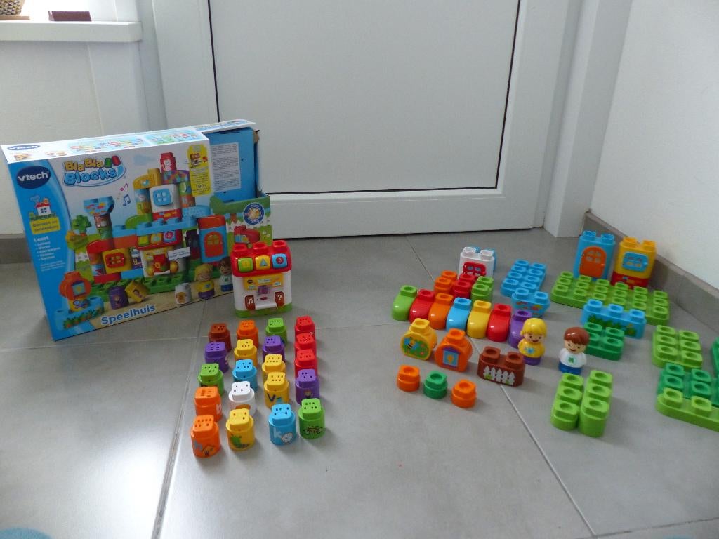 Apprenez l'alphabet avec Vtech - bla bla blokkenhuis, Enlèvement ou Envoi, Comme neuf