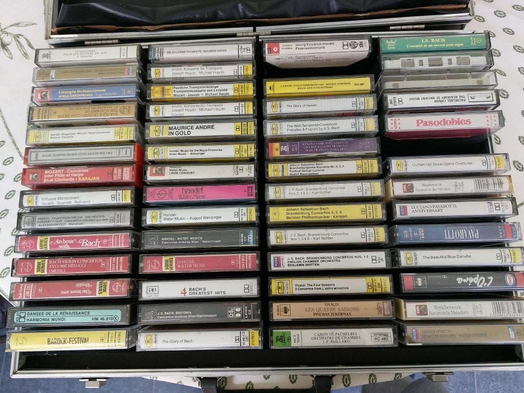 lot muziek cassetten, Enlèvement, Utilisé, Classique, Originale