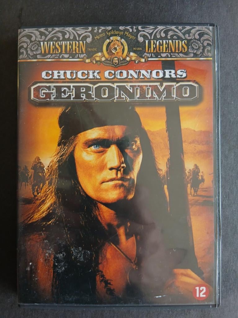Geronimo (1962) Chuck Connors, 1960 tot 1980, Ophalen of Verzenden, Zo goed als nieuw, Actie en Avontuur