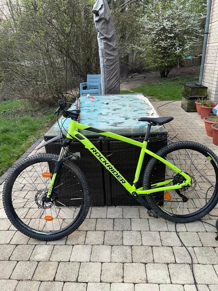 VTT Rockrider ST 530 Neon, Vélos & Vélomoteurs, Vélos | VTT & Mountainbikes, Comme neuf, Autres marques, 45 à 49 cm, VTT semi-rigide
