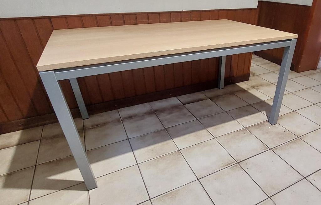 EETTAFEL (150 LX 90 B X 75 H)cm, Huis en Inrichting, Tafels | Eettafels, Ophalen, Gebruikt, 50 tot 100 cm, Vijf personen of meer