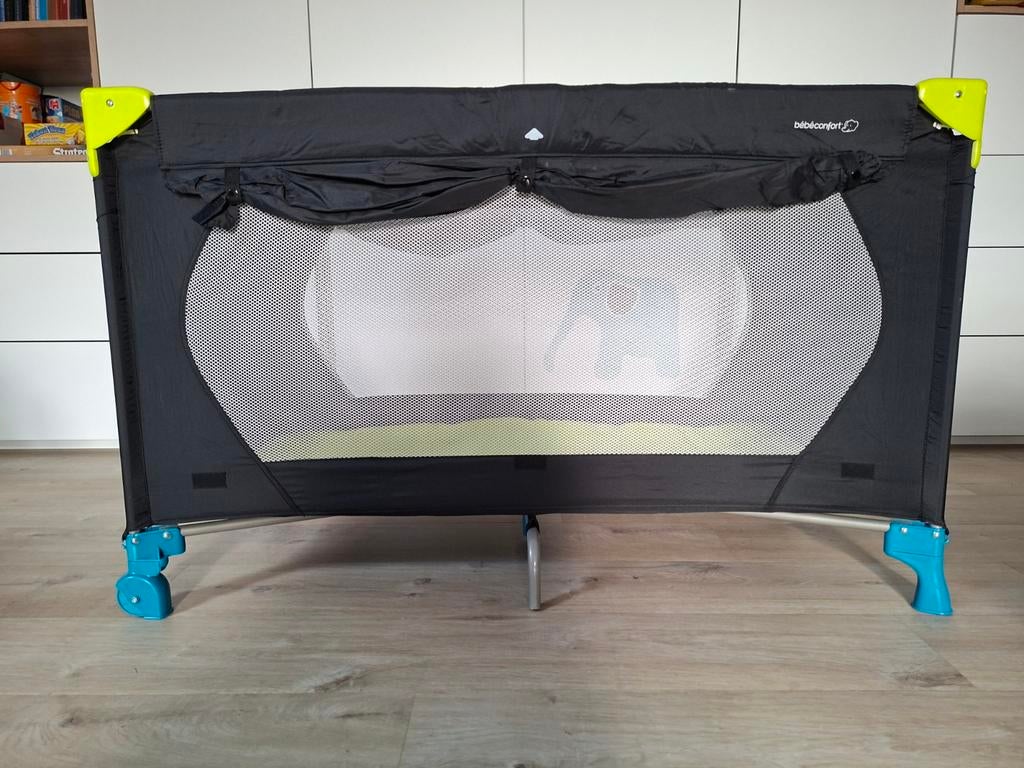 Lit de voyage Bebeconfort avec matelas extra doux (120x60), Enfants & Bébés, Matelas, Moins de 70 cm, Enlèvement, Utilisé