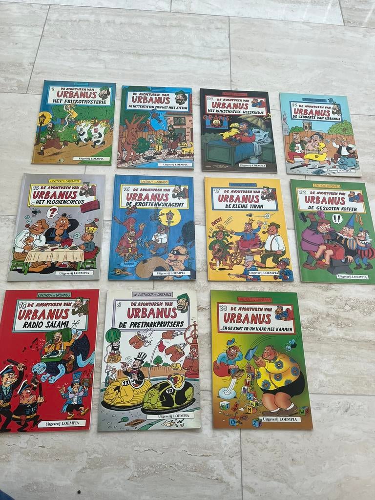 11 urbanus strips, Ophalen, Zo goed als nieuw