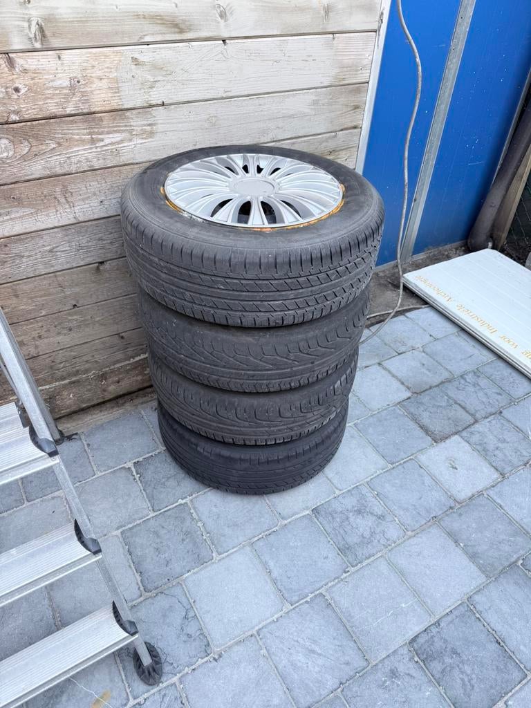 Citroen berlingo velgen, Auto-onderdelen, Gebruikt, 15 inch, Banden en Velgen, 195 mm