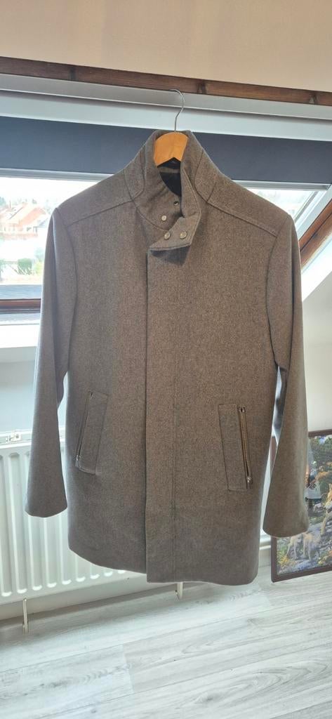 Lange seizoens-jas - NIEUW, Kleding | Heren, Jassen | Winter, Nieuw, Maat 48/50 (M), Grijs, Ophalen