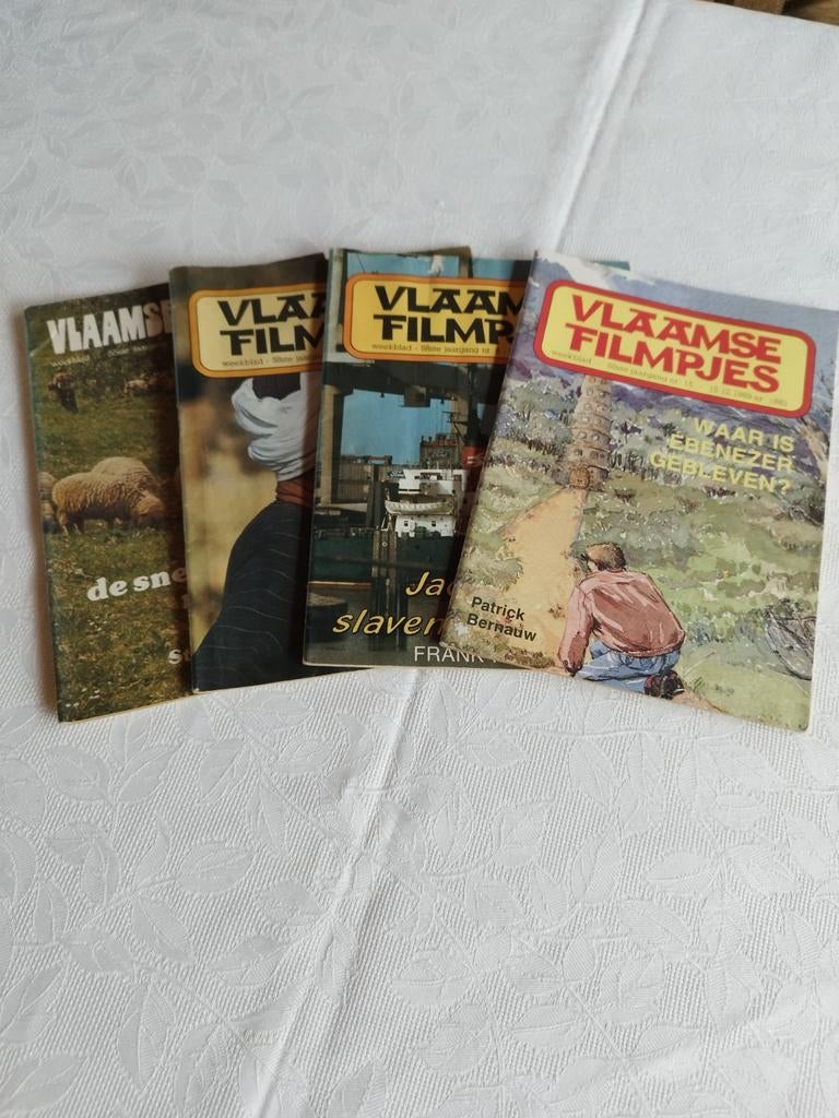 Vlaamse filmkes, Boeken, Ophalen