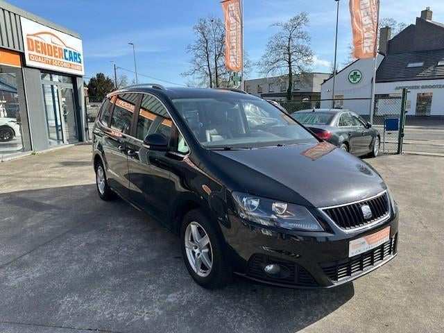 Seat Alhambra, 1.4TSI, 2015, Automaat, 7zitplaatsen+Garantie, Auto's, Euro 5, Zwart, Bedrijf, Alhambra