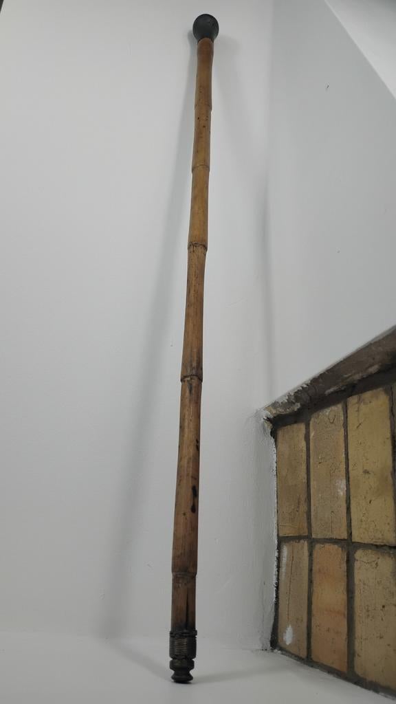 Canne de défense en bambou 1880-1930, Antiquités & Art, Antiquités | Autres Antiquités, Enlèvement ou Envoi