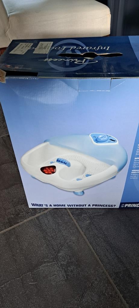 Voetbad met verschillend massage infrarood en met spatscherm, Ophalen of Verzenden, Zo goed als nieuw