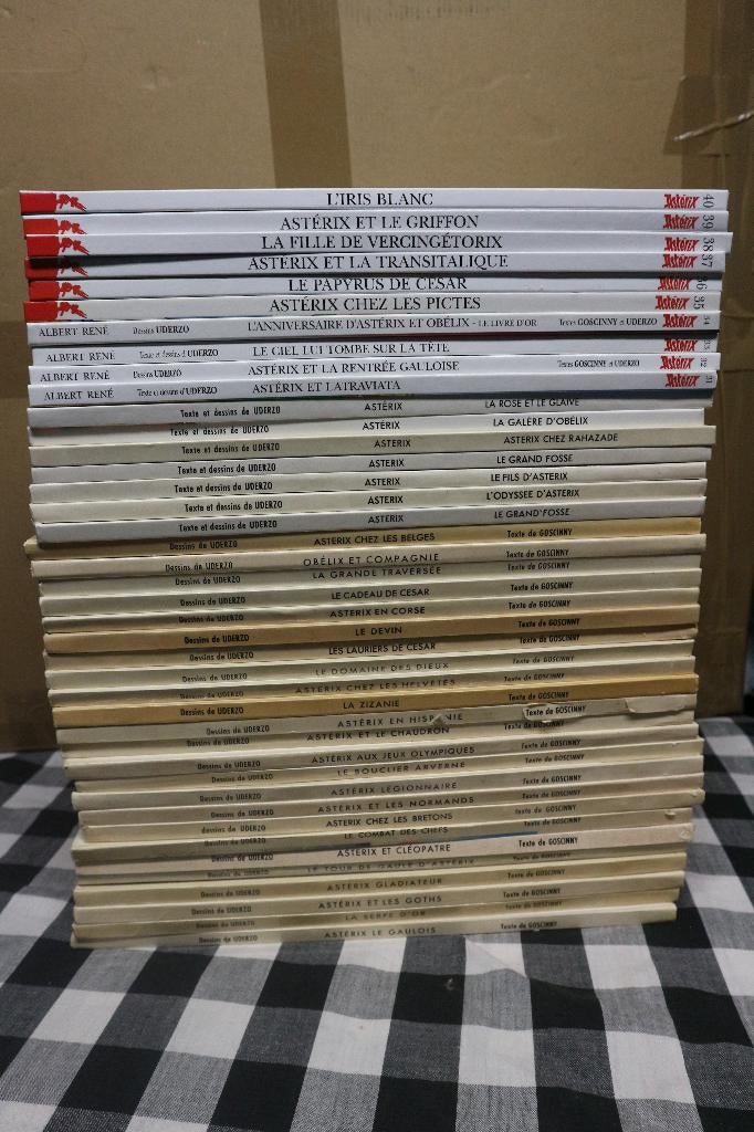 série complète ASTERIX 40 albums, Livres, BD, Comme neuf, Enlèvement ou Envoi