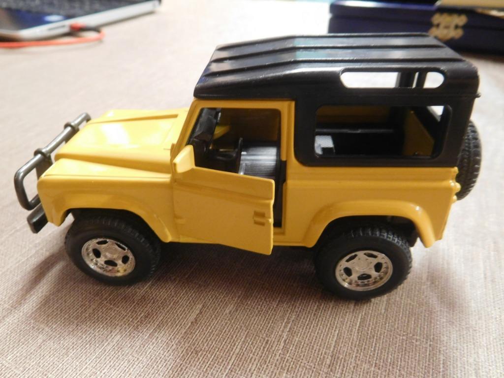 Miniature Land Rover Station Wagon 1/32 New-Ray à friction, Hobby & Loisirs créatifs, Voitures miniatures | 1:32, Utilisé, Voiture