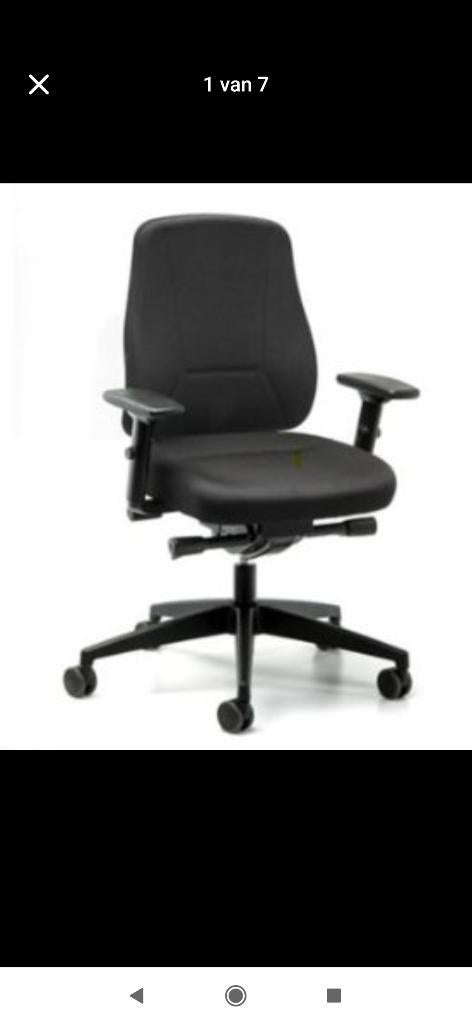 Bureaustoel Prosedia, Enlèvement, Utilisé, Chaise de bureau, Ergonomique