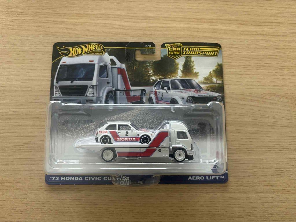 Hot Wheels - team transport Honda, Ophalen of Verzenden, Nieuw