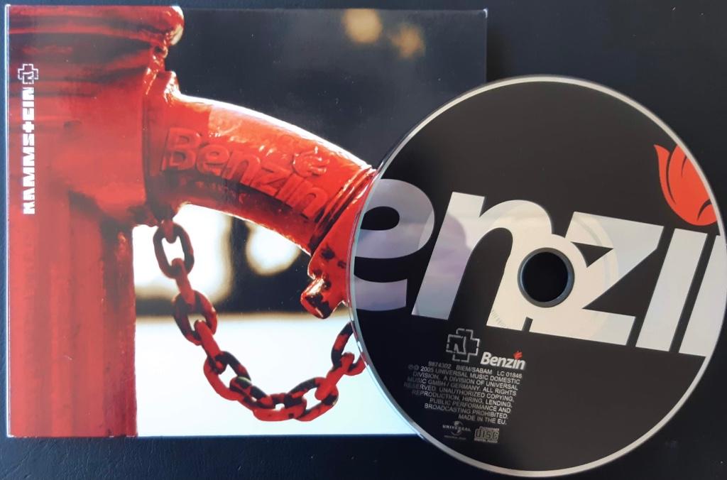 RAMMSTEIN - Benzin (Digipack maxi, 4 tracks), Ophalen of Verzenden, Zo goed als nieuw
