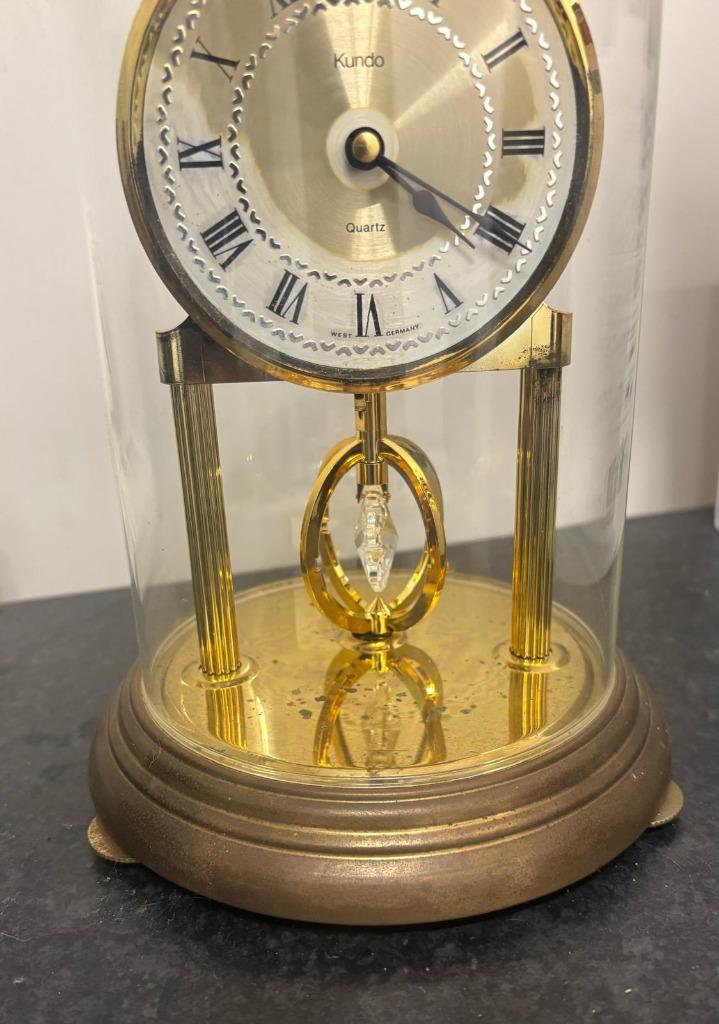 Stijlvolle Vintage Kundo Klok, Enlèvement ou Envoi, Utilisé, Réveil ou Horloge