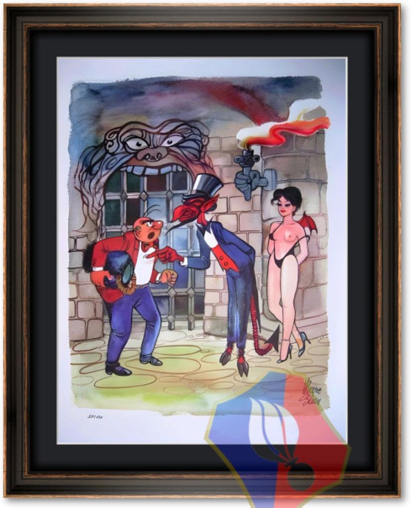 MARC SLEEN NERO DE KOLBAK PAR HOW LUXE ART ART, Une BD, Envoi, Comme neuf, Marc Sleen