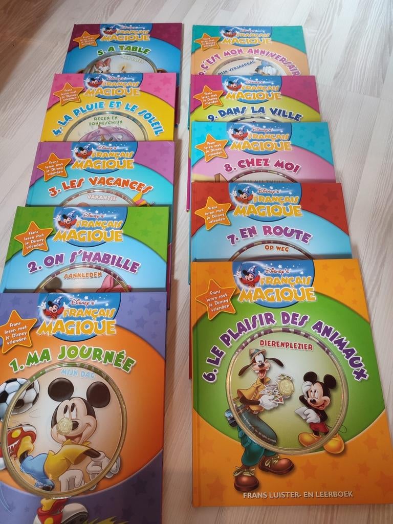 Disney boeken Frans leren, Enlèvement, Neuf
