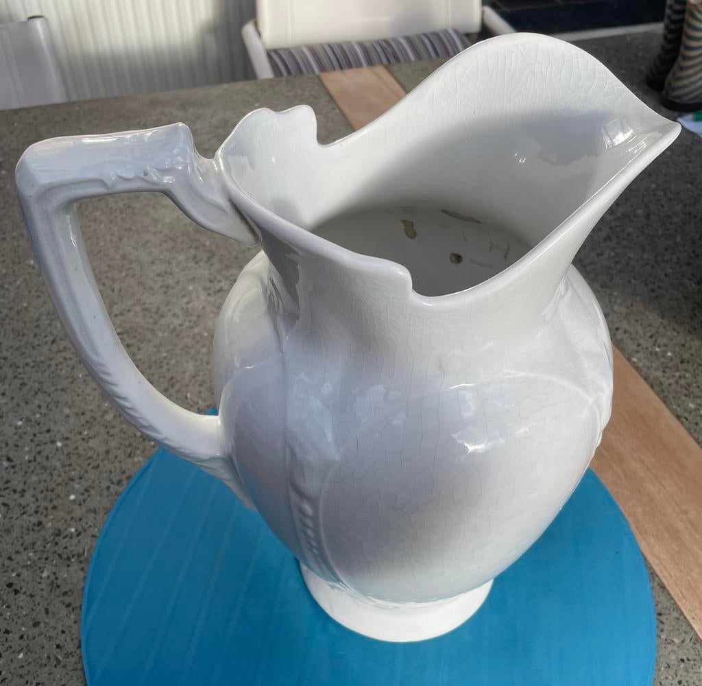 Cruche à lampe ancienne Boch Frères, type Scaldis 2, Antiquités & Art, Enlèvement