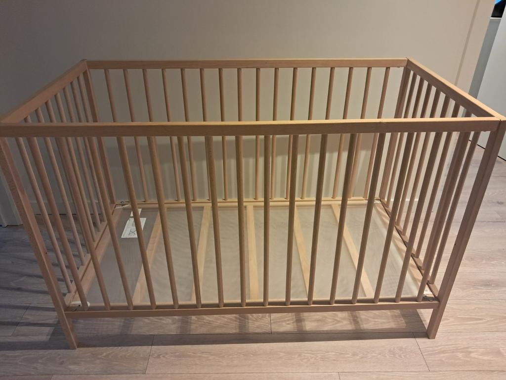 Babybed + matras 60x120, Ophalen, Matras