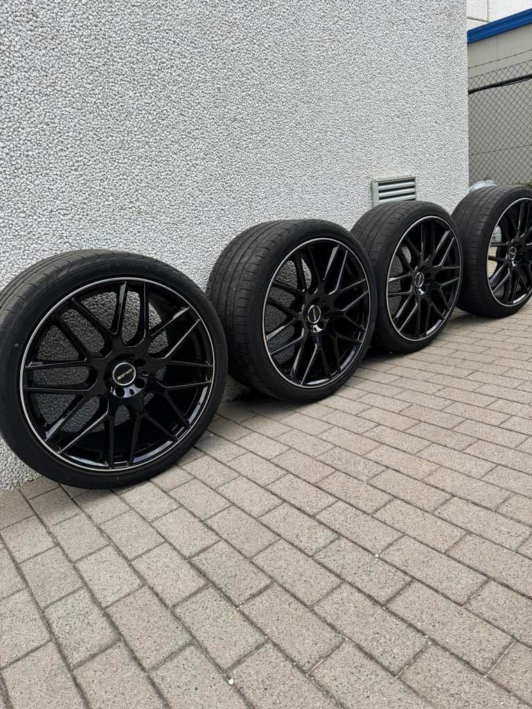 22 inch breedset Mercedes GLC en GLE, Ophalen, Banden en Velgen