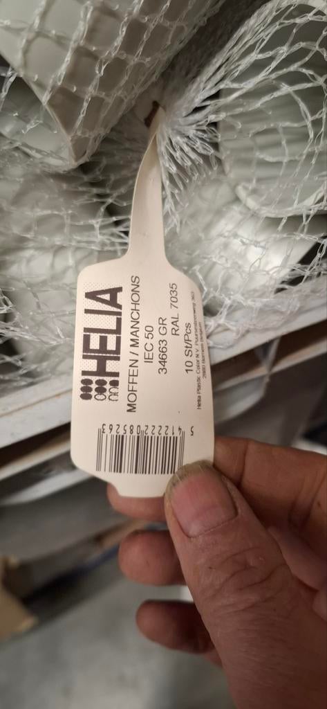 Pvc Moffen, Doe-het-zelf en Bouw, Buizen en Afvoer, Nieuw, Overige typen, PVC, Minder dan 2 meter, 40 tot 60 mm, Ophalen