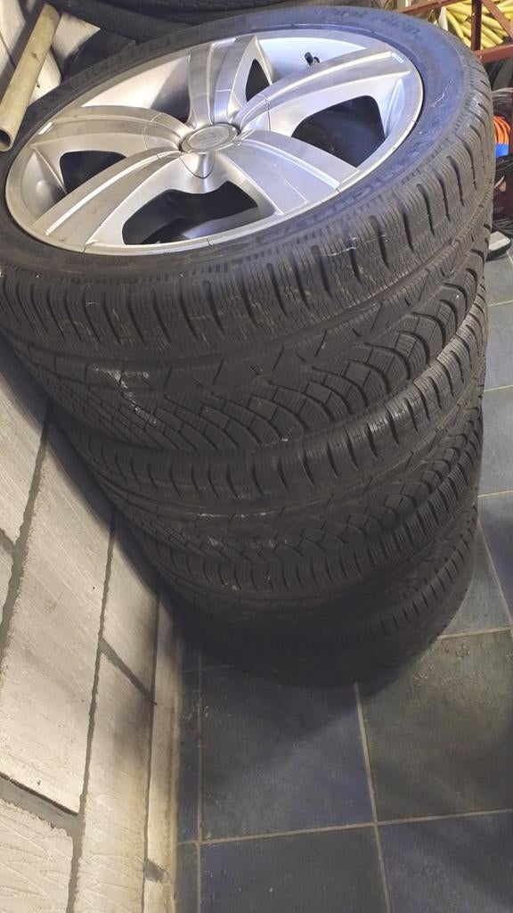 Lexus velgen 18" met Michelin winterbanden, Auto-onderdelen, Banden en Velgen, Ophalen, 18 inch, Velg(en), Winterbanden