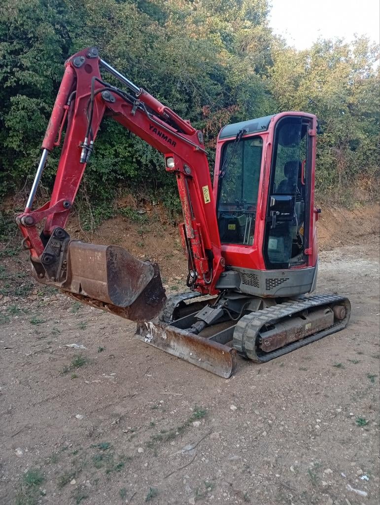 Mini pelle Yanmar VIO25-année 2010, Enlèvement ou Envoi