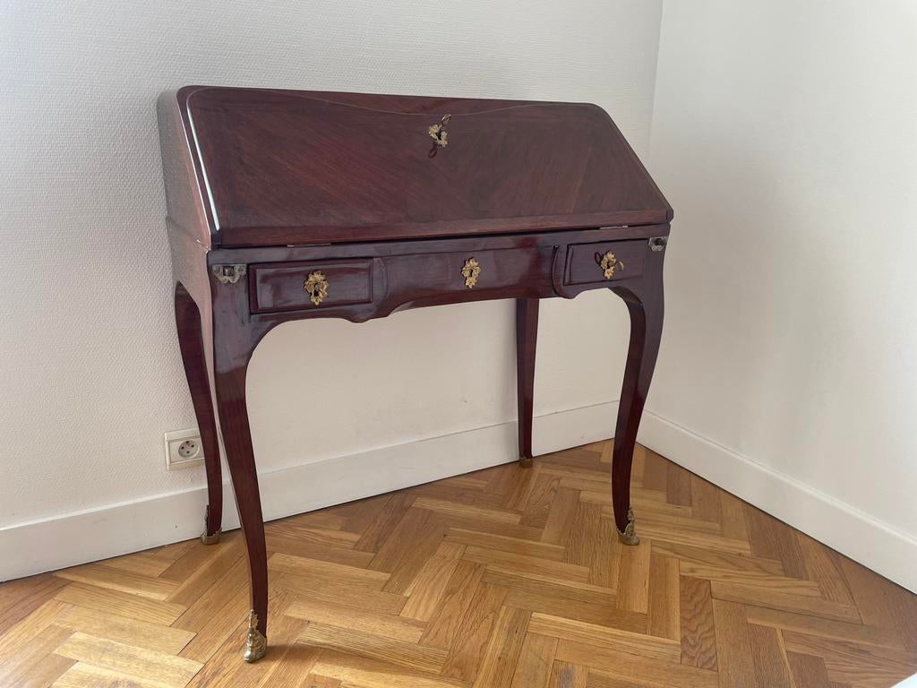 Bureau Louis XV époque XVIIIE, Enlèvement, Bureau