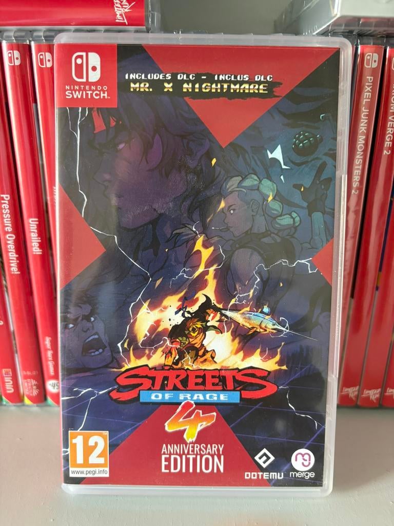 Streets Of Rage 4 - Anniversary Edition (Nintendo Switch), Games en Spelcomputers, Games | Nintendo Switch, Zo goed als nieuw