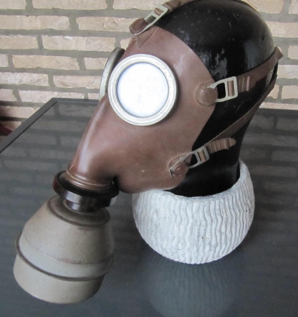 Masque à gaz belge WW2 SBA L702, Collections, Objets militaires | Seconde Guerre mondiale, Enlèvement ou Envoi, Armée de terre
