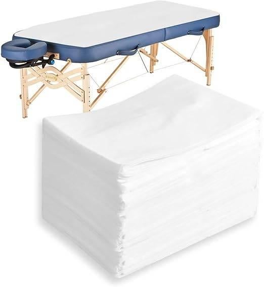 Ensemble de 100 housses de table de massage jetables