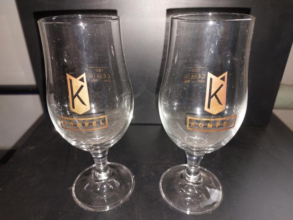 Kompel degustatie glaasje, Verzamelen, Ophalen of Verzenden, Zo goed als nieuw, Bierglas