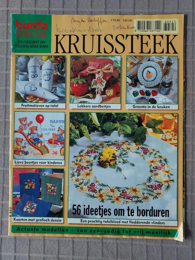 Burda special - Kruissteek - E522, Enlèvement ou Envoi, Utilisé, Broderie ou Couture