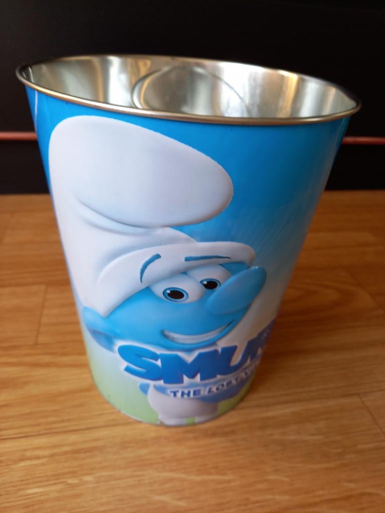 POUBELLE SCHTROUMPF, Collections, Enlèvement ou Envoi