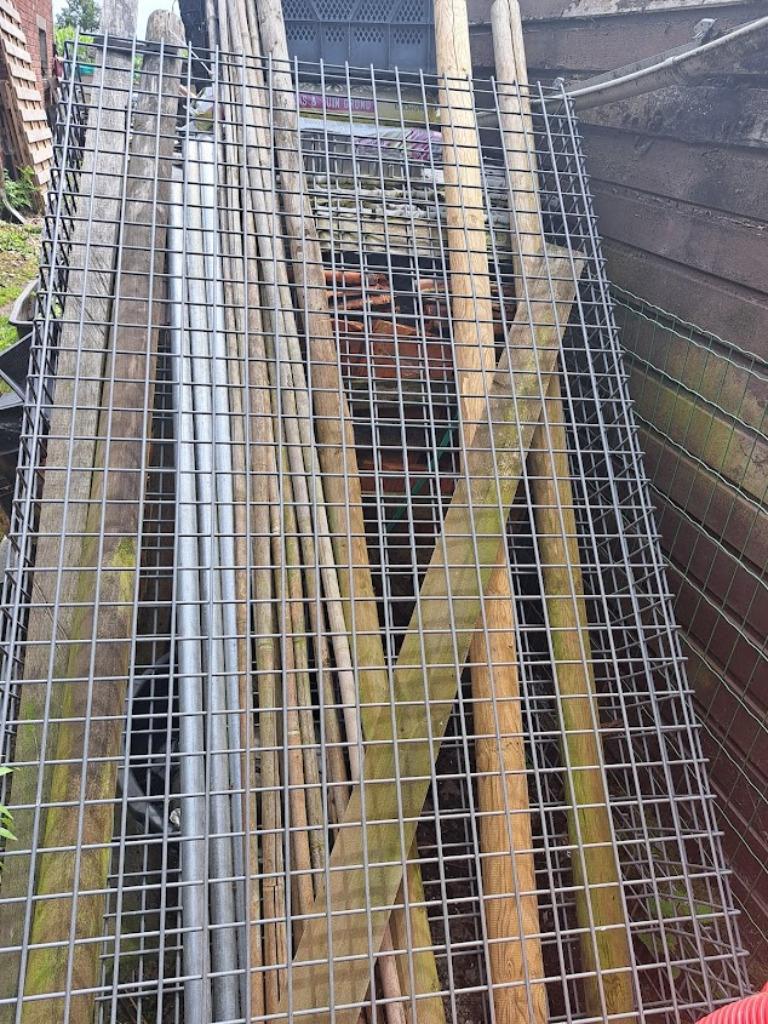 Schanskorf 2 m, Ophalen, Zo goed als nieuw