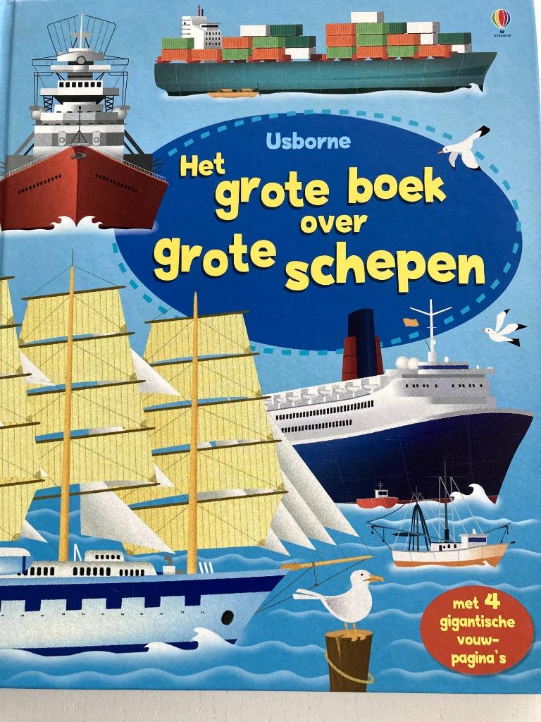 Het grote boek over grote schepen!, Ophalen, Non-fictie, Jongen of Meisje, Voorleesboek
