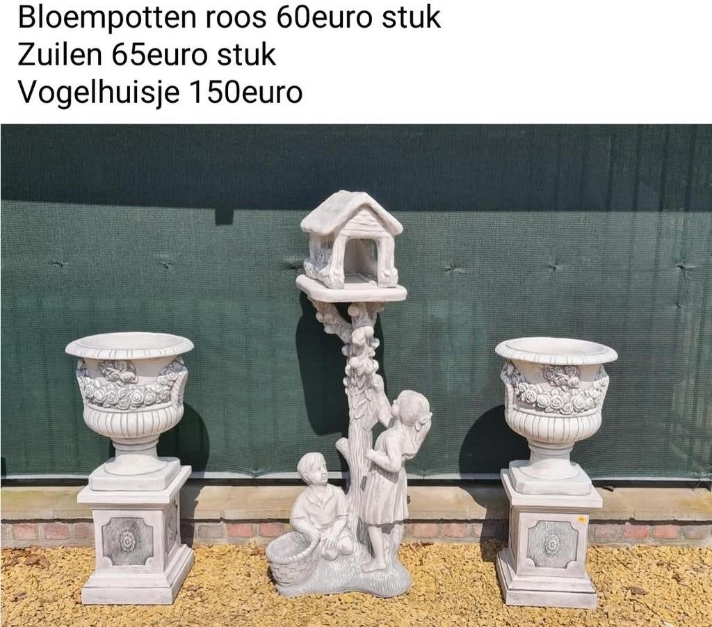 Betonnen beelden, Enlèvement