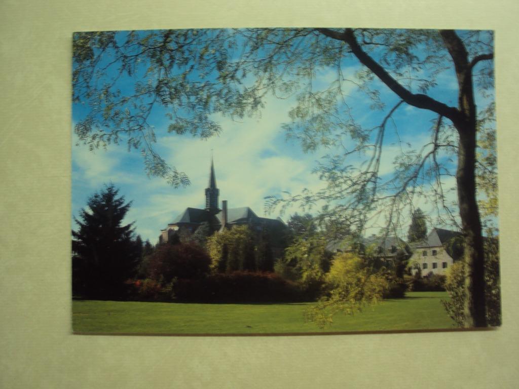 54497 - FORGES - CHIMAY - ABBAYE N-D DE SCOURMONT - 2 FOTO'S, Envoi