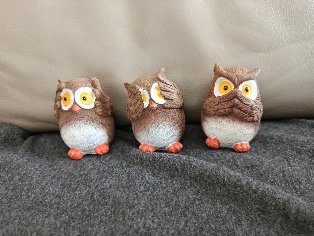 Uilen horen zien en zwijgen, Ophalen, Nieuw, Dier